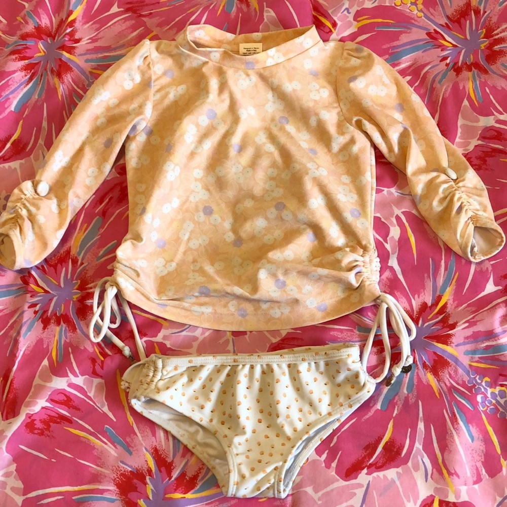 Kimi and li rashguard set